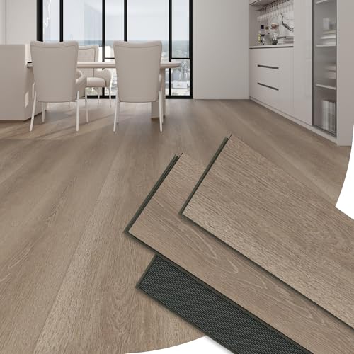 28.68 Sq.Ft SPC Vinyl Flooring Plank Click‑Lock Rigid Core Waterproof