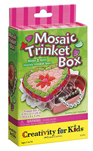 Kit loisirs créatifs boîte à bibelots mosaïque - Creativity for Kids Cfk1491