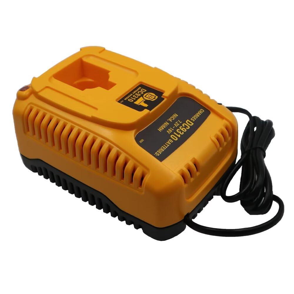 Taurus King Compatible with DEWA 7.2V-18V Li-Ion Battery Charger 110V-240V DC9310 DC9319 DW9117 DC9320, DE-CH03
