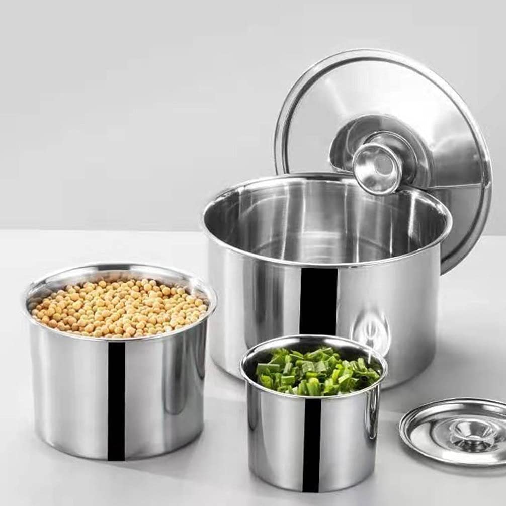 Coperchio,Coperchio in Vetro/Inox/Alluminio,8 pezzi in acciaio inox coperchio universale padelle pentole coperchio padelle rotonde coperchi pentole sostituzione pentole padelle copertura per