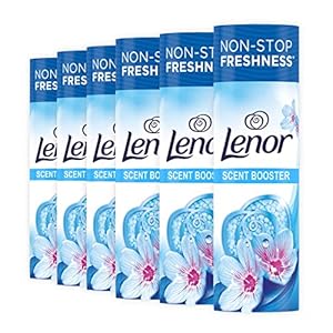 Lenor In-Wash Scent Booster Laundry Beads, A Freshness Boost That Lasts, Spring Awakening (pack of 6 x 245g)