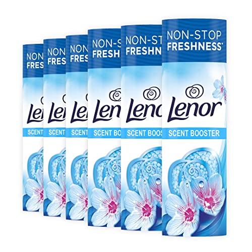 Lenor In-Wash Scent Booster Laundry Beads, A Freshness Boost That Lasts, Spring Awakening (pack of 6 x 245g)