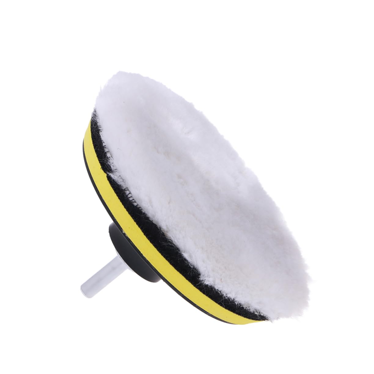 12piezas Almohadillas De Pulido De Disco Autoadhesivo De Lana Kit De Lijado De Cera Para Coche Sistema Profesional De Pulido