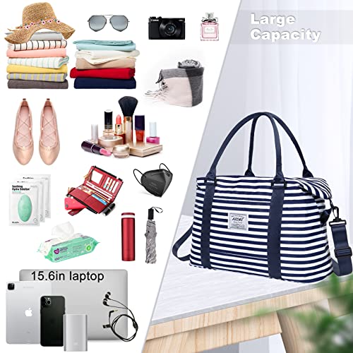  AROME Weekender Bags for Women, AROME Large Travel Duffel Bag