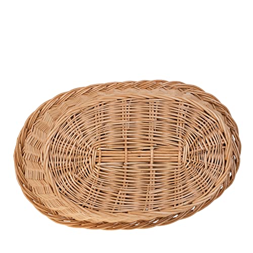 Panier pour chien en osier gris 40x30 e-wicker24 corbeille - 6