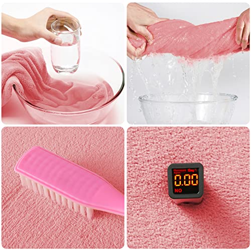 Image of ROMASA Baby Bath Towel Ultra Soft Hooded Towel Highly Absorbent Bathrobe Blanket Toddlers Shower Gifts for Boys Girls-27.5 inch x 55 inch (Pink-flog)
