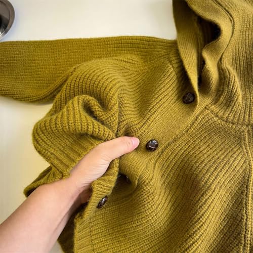 Boys Girls Knit Sweater Hoodie Long Sleeve Button Up Cardigan Kids School 𝚄niform Fall Winter Warm Coat Clothes4