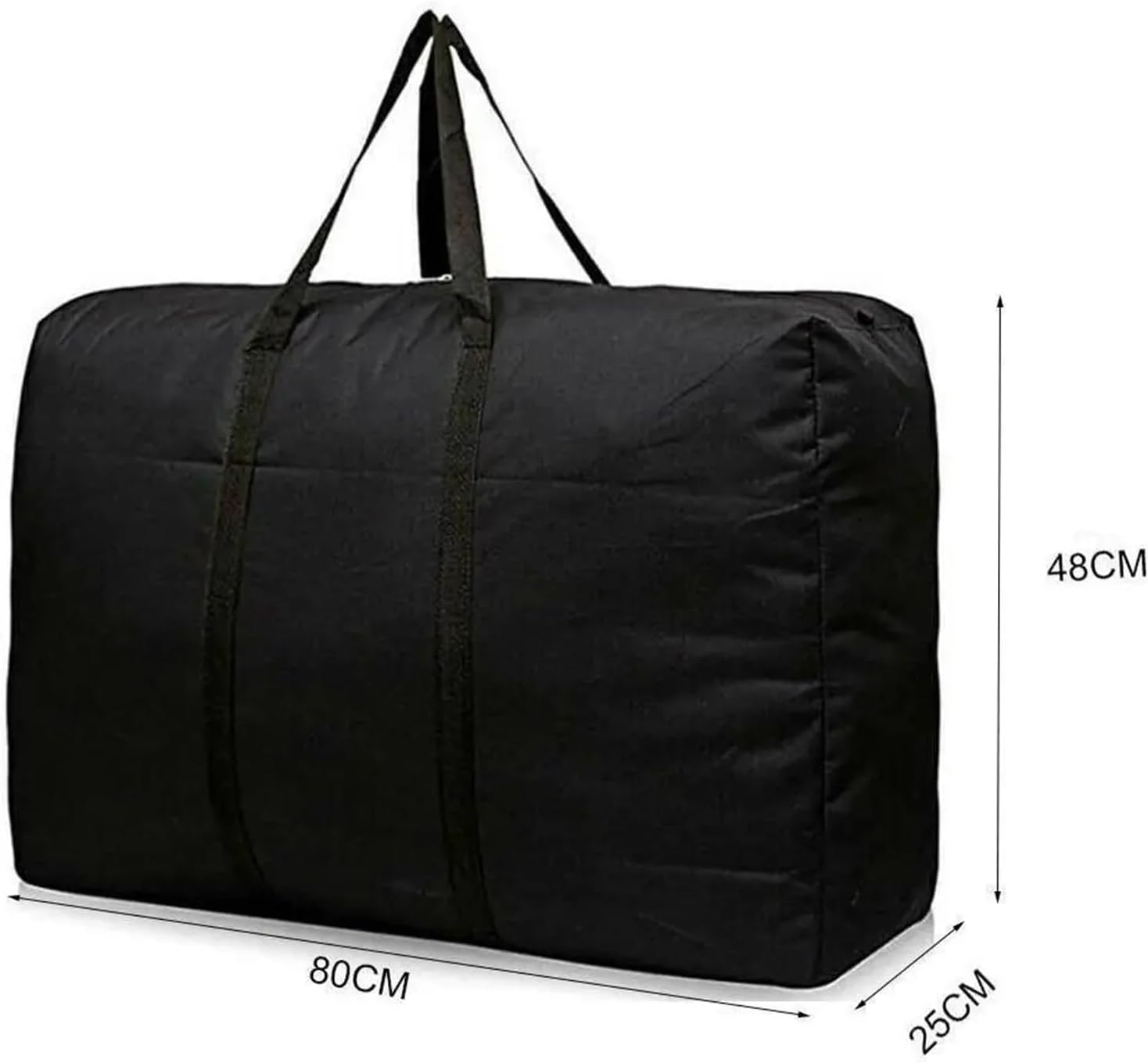 Heavy Duty Moving Bags Waterproof Zipper Organize Storage Luggage Bags Extra Container Dormitory Packing Shopping Oxford
