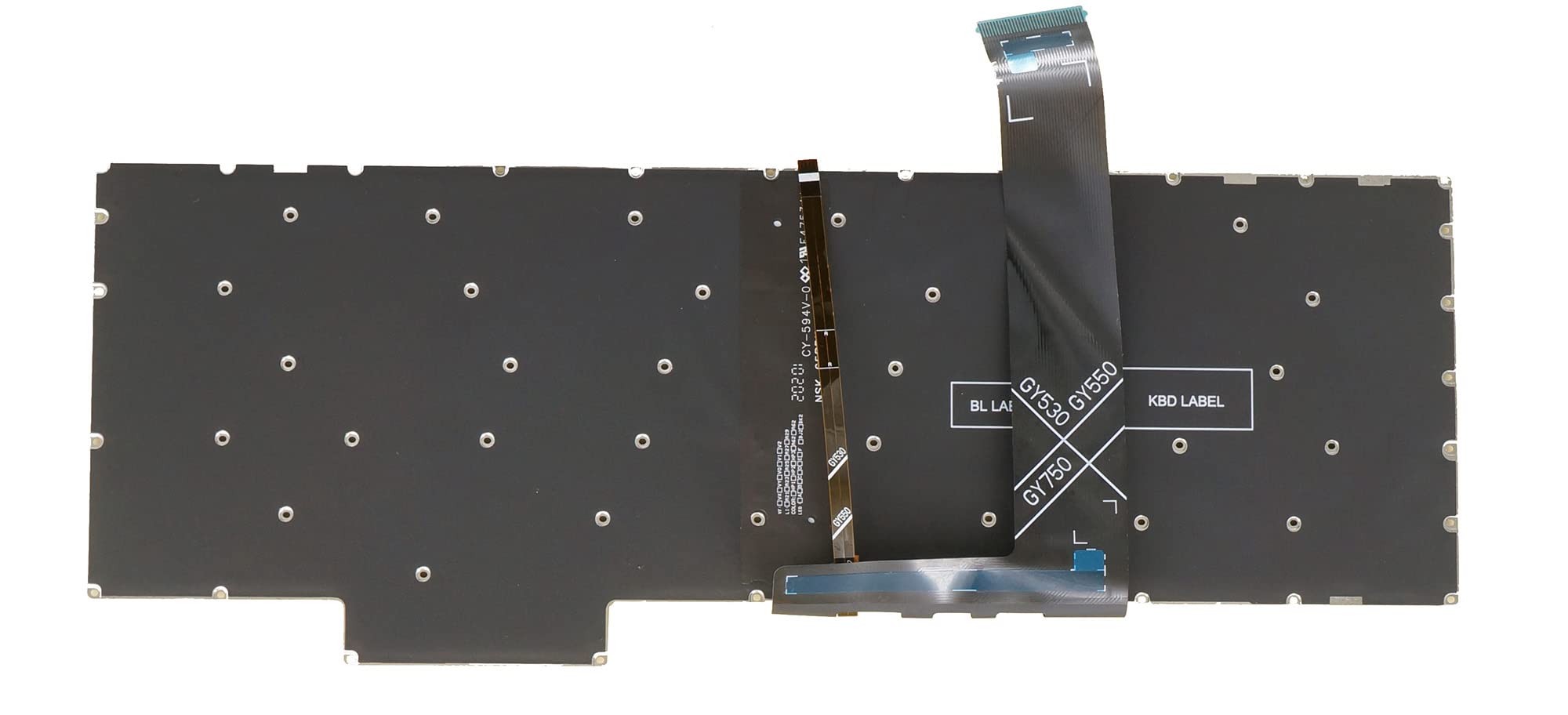 Tastiera Retroilluminata Nera US Per Lenovo Legion 5-15ARH05 / 5-15IMH05H - Nuova