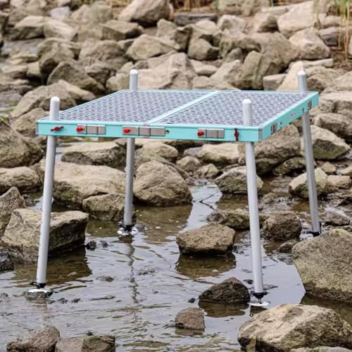 Plateforme de pêche pliable en aluminium ultra légère et stable - 2