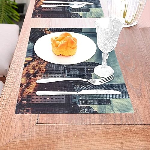 Sets de table lavables pour maison cuisine et salle à manger