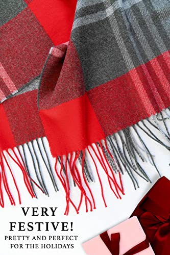 Image of CALVIN & OLIVIA Lightweight Ultra-Soft Scarf - Perfect Holiday Gift for Men & Women
