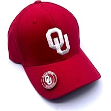Oklahoma University MVP Hat Classic Edition Adjustable Team Logo Cap Crimson