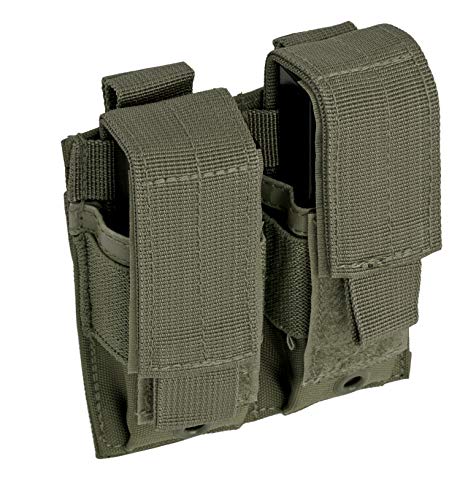 Red Rock Outdoor Gear Double Pistol Mag Pouch, Olive Drab Red Rock Outdoor Gear Double Pistol Mag Pouch, Olive Drab
