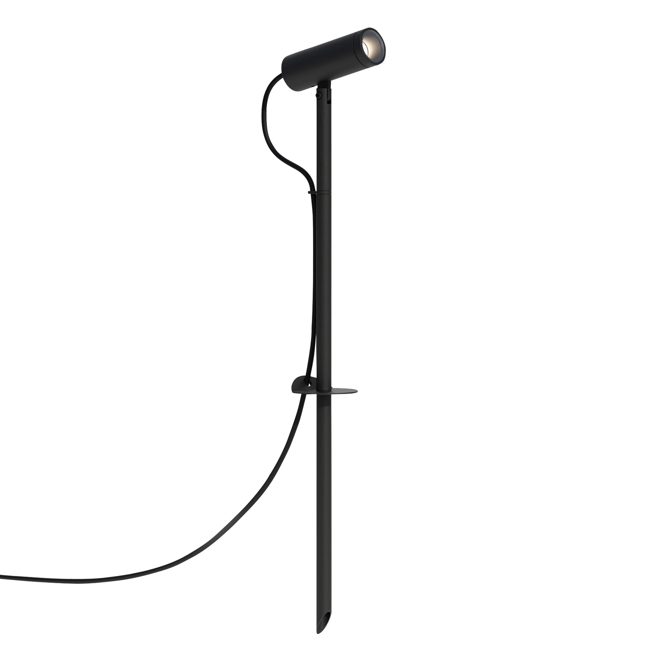 Foco para exteriores Astro MYOS IP65 en negro texturizado contra la lluvia y humedad