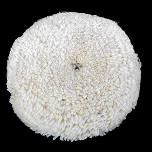 Image of Inditrust 7 Inch Wool Polishing Pad Bonnet for Car & Furniture Cleaning, Buffing & Waxing | Soft Wool Polishers Pad | 180 mm Multi-Purpose Buffer Pad