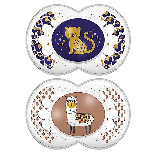 MAM Original, Nipple Shape Helps Promote Healthy Oral Development, 2 Pack, 16+ Months, Lamb