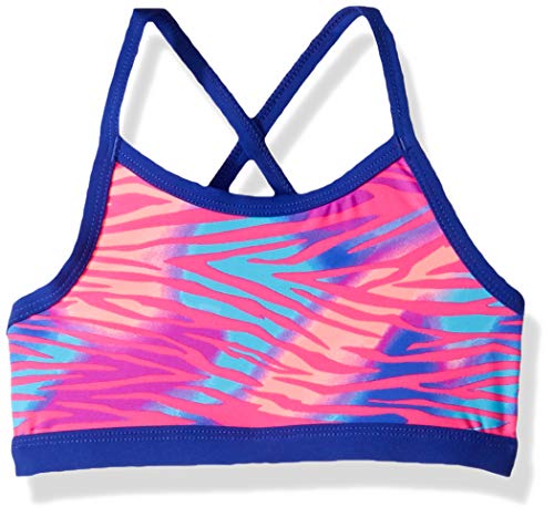 TYR Girls Dreamland Trinity Top, Pink Multi, X-Small