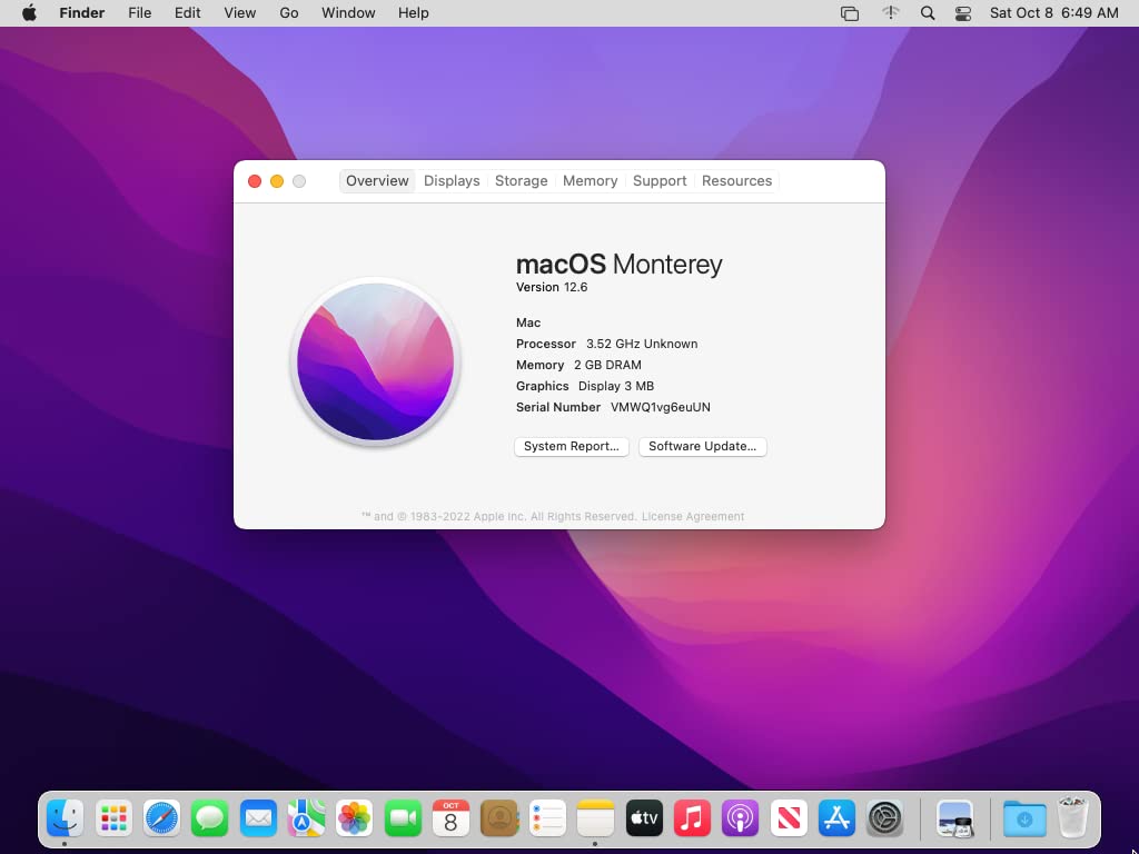 Buy 32GB MacOS Monterey 12.7.1 (Latest Version), Bootable USB Drive 3.0