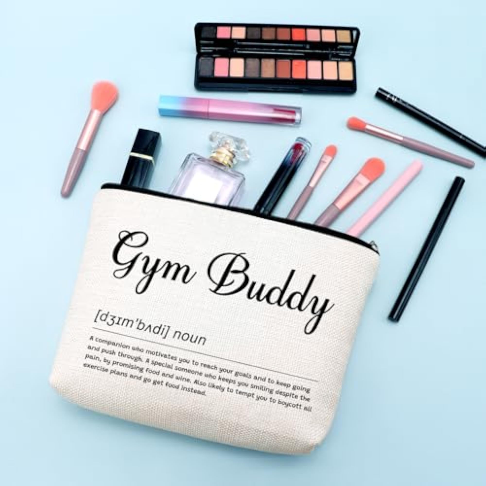 Fitness Lover Gift Makeup Bag, Gym Partner