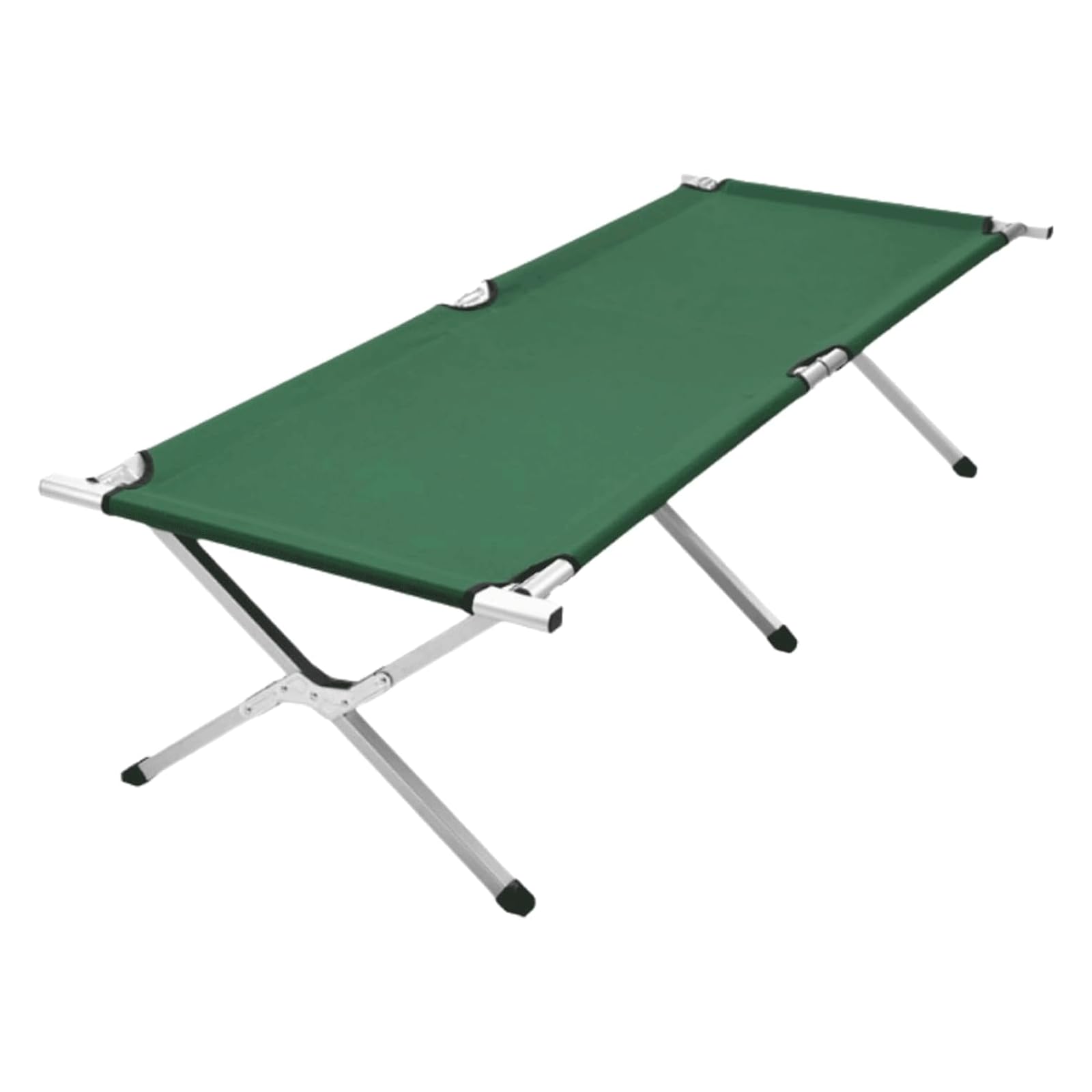 Kampeerbedjes voor volwassenen Oxford stoffen aluminiumlegering Opvouwbaar campingbed Ademend logeerbed of tuinloungestoel