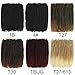 goodear Afro Kinky Curly Braiding Bulk Hair For Mini Braiding Twists ，Afro Kinkys Bulk Synthetic Hair For Micro Spring Twist，Dreadlock Extensions (T27/613, 12inch(3pcs))