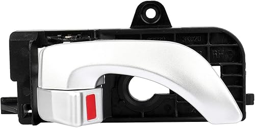 Manija de puerta interior de repuesto para el lado del pasajero delantero para 2005-2008 para Hyundai Sonata Silver 1pcs manija de puerta