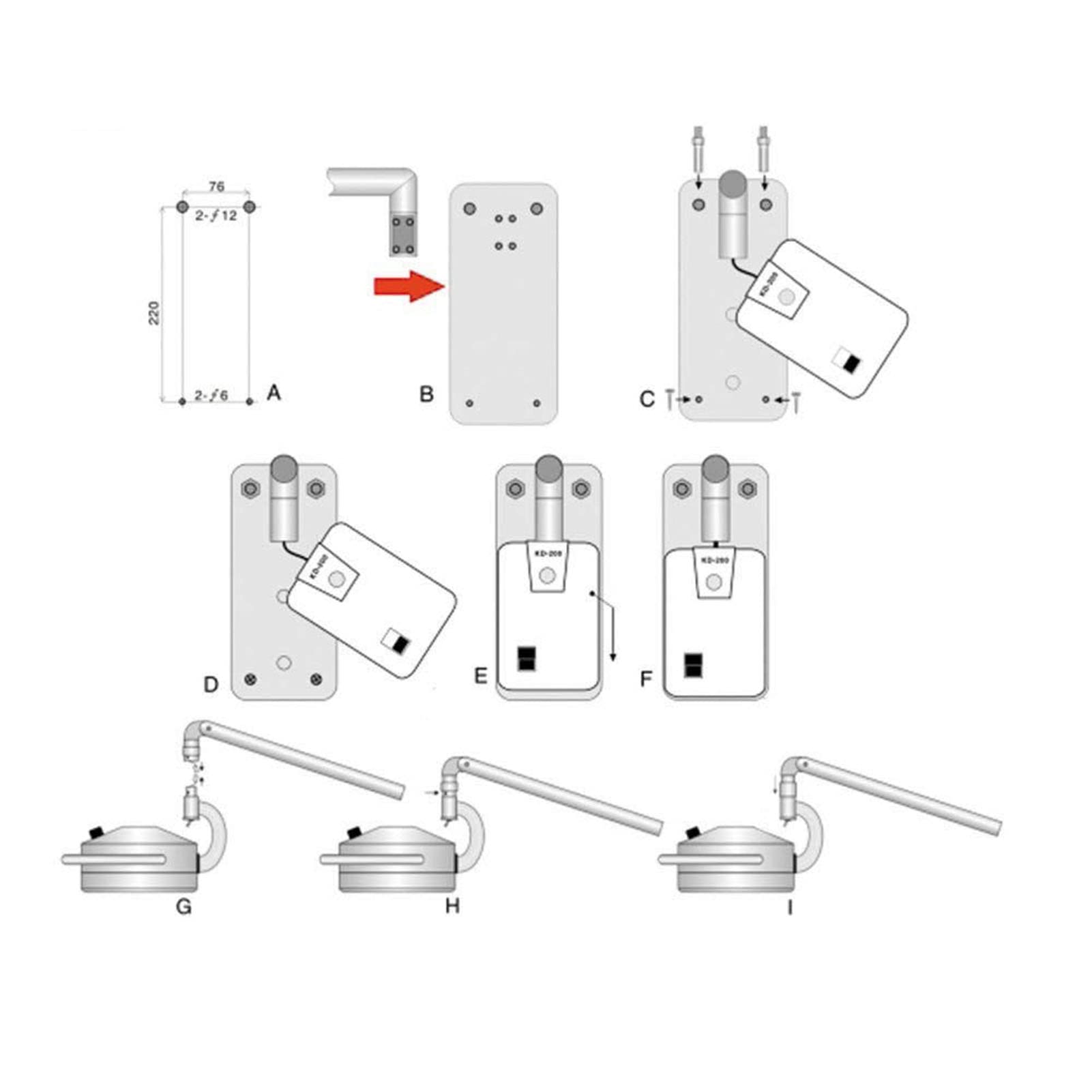 Luz De Examen Oral Dental, Lámpara de Examen LED, Lámpara Dental sin Sombras Montada en la Pared, Ideal para Cirugía Estética y Plástica, Clínicas Dentales, 36W