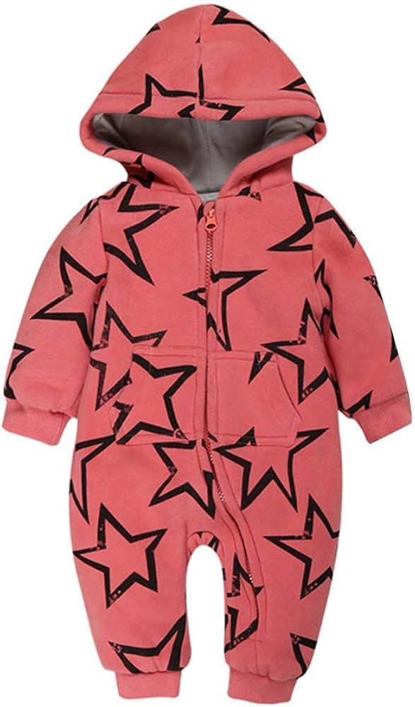 Odot Combinaison Bébé Fille Garçon Naissance, Automne Hiver Chaude