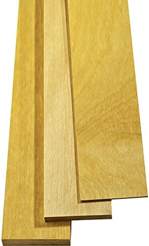 Yellowheart 1/2" X 3" X 24"