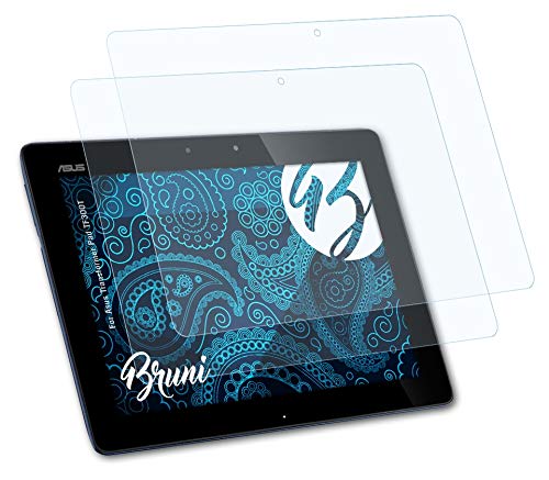 Bruni Protecteur d'écran Compatible avec ASUS Transformer Pad TF300T Film Protecteur, Cristal Clair Écran Protecteur (2X)