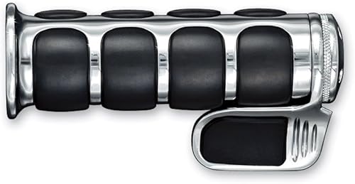 Miniatura 10 de Agarres ISO de máxima calidad con patrón en el acelerador Kuryakyn 6228