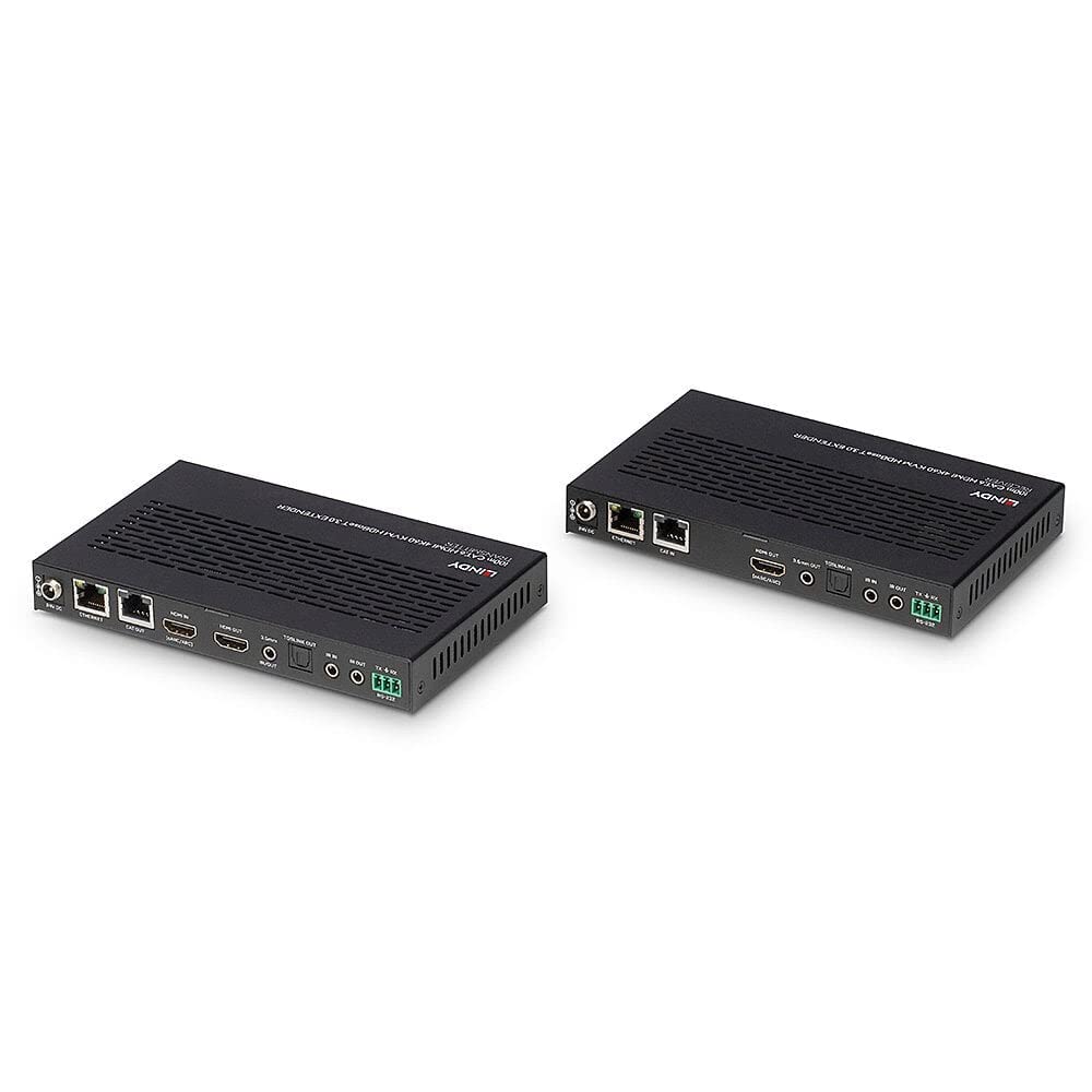 LINDY 4K対応HDMI 延長器・トランシーバー300m(型番:38170) 300m Fibre