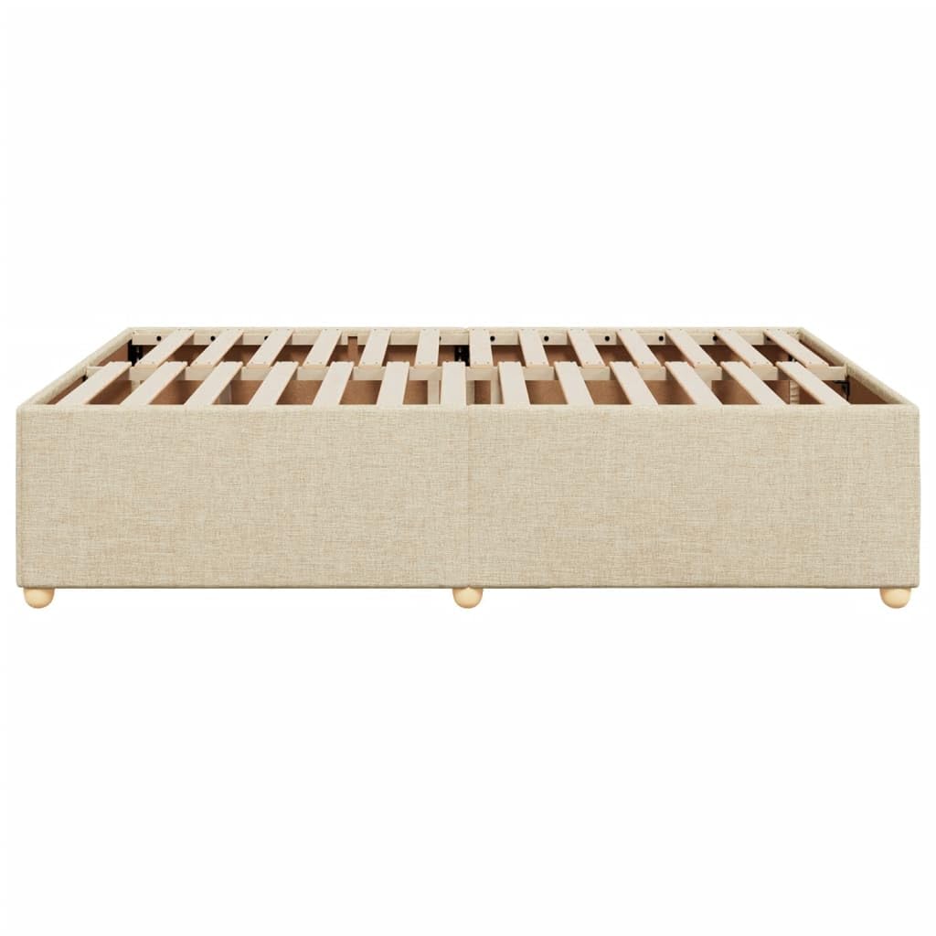 Tessuto Morbido Traspirante Giroletto Imbottito con Doghe Crema 140x200 cm