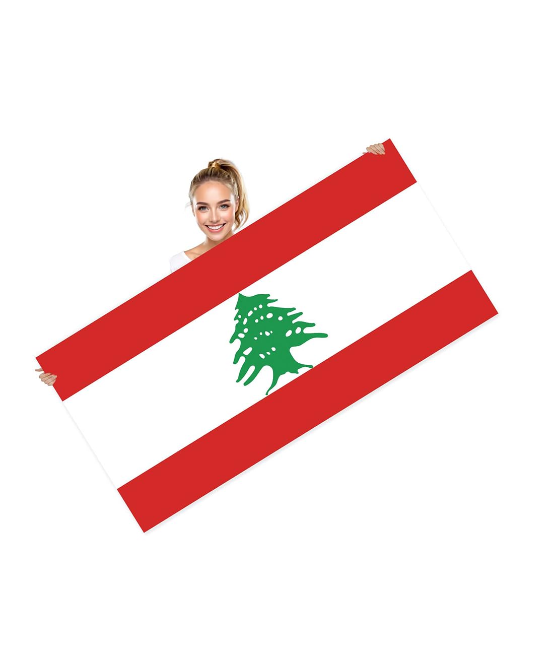 Petite Pine 28×56 inch Lebanon Beach Towel,72×142 CM Large Lebanese Flag Soft Microfiber Sand Free Towel,Lightweight Thin Quick Dry Towels for Sport Travel Pool — image 1