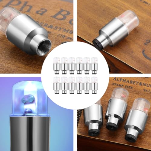 Luces para ruedas de bicicleta LED multicolor impermeables para ciclismo de montaña 7