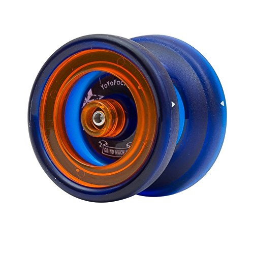 YoYoFactory Grind Machine Unresponsive YoYo ( Color : Blue and Orange )