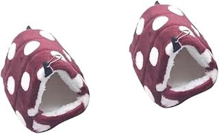 Abaodam 2 Peças Casa De Hamster Gaiola Para Animais De Estimação Rede De Porquinho Da Índia Rede De Hamster Gaiola Acessórios De Cama De Porquinho Da Índia Redes Para Ratos Porquinho Da