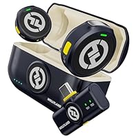 Hollyland Lark M2 Microfono Lavalier Wireless (2TX+1RX) per Telefoni Android, iPhone 15, 48kHz/24...