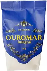 Sal Marinho Integral Ouromar 1kg: puro, natural e direto do mar