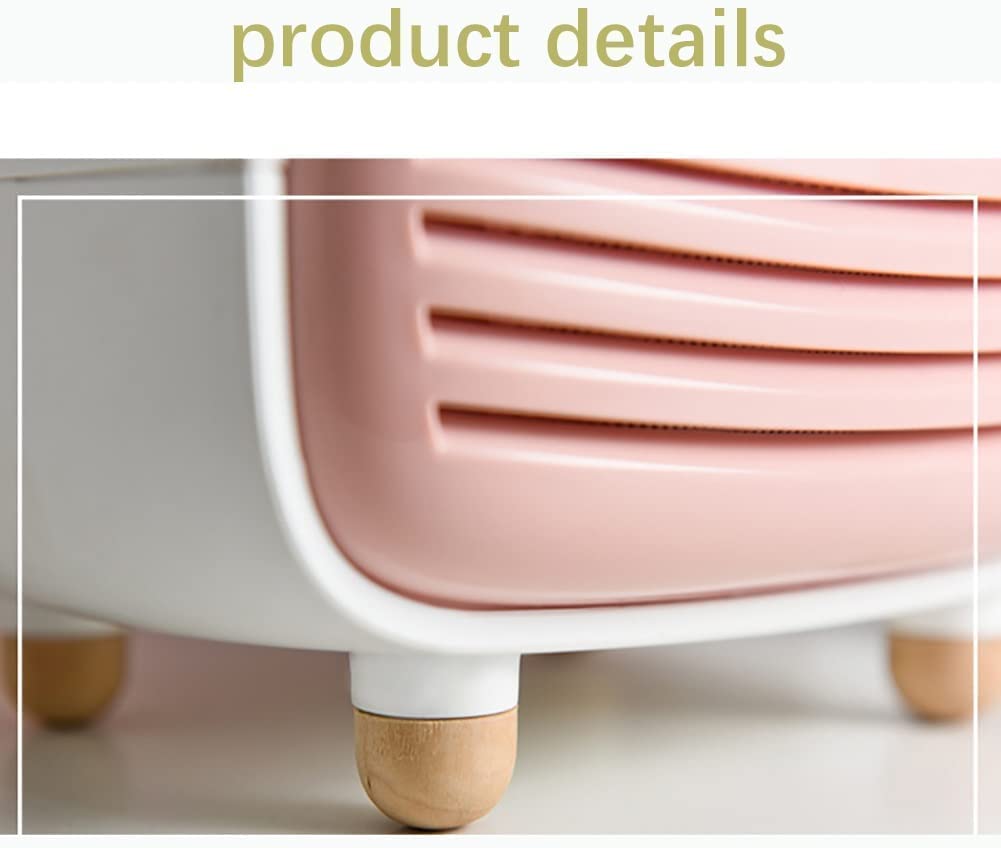 Cazuela Tissue Paper Holder Storage Box Plastic Tissue Box Living Room Bedroom Dining Table Office Coffee Table Restaurant Tissue Box Pumping Box (Pink) 1