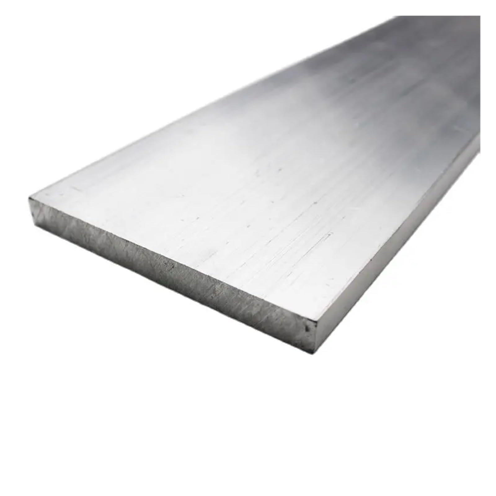 Pletina Aluminio Barra plana de aluminio, tira placa, aleación, bloque chapa metálica, material laminado sólido 6061(Length 500mm,6x80mm)