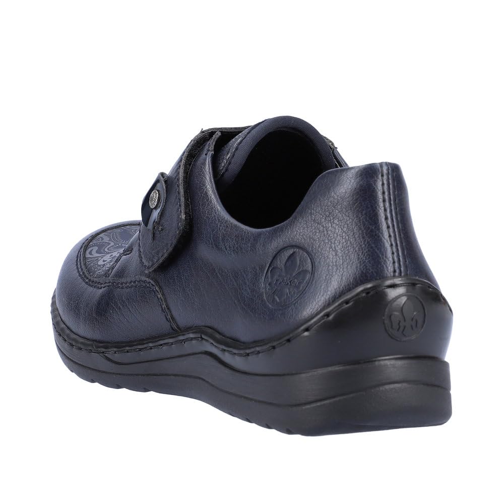 Rieker N3945-40 Damen Sneaker High Synthetik in Silber - Gr. 36