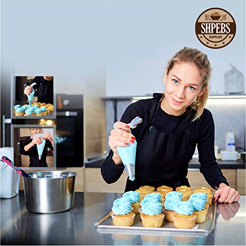 Cake Decorating Supplies, cake decorating kit for Beginners, Baking Pastry Tools, Numbered Icing Tips with Pattern Chart, Baking Tools (110 Pieces) - Thumbnail 4