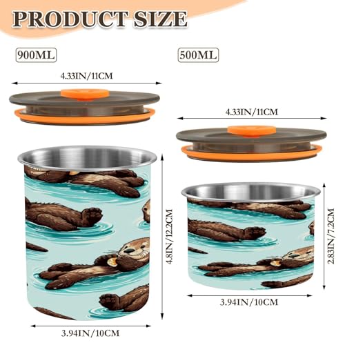 Envase de acero inoxidable para café ATTX 30oz con tapa hermética miniatura 2