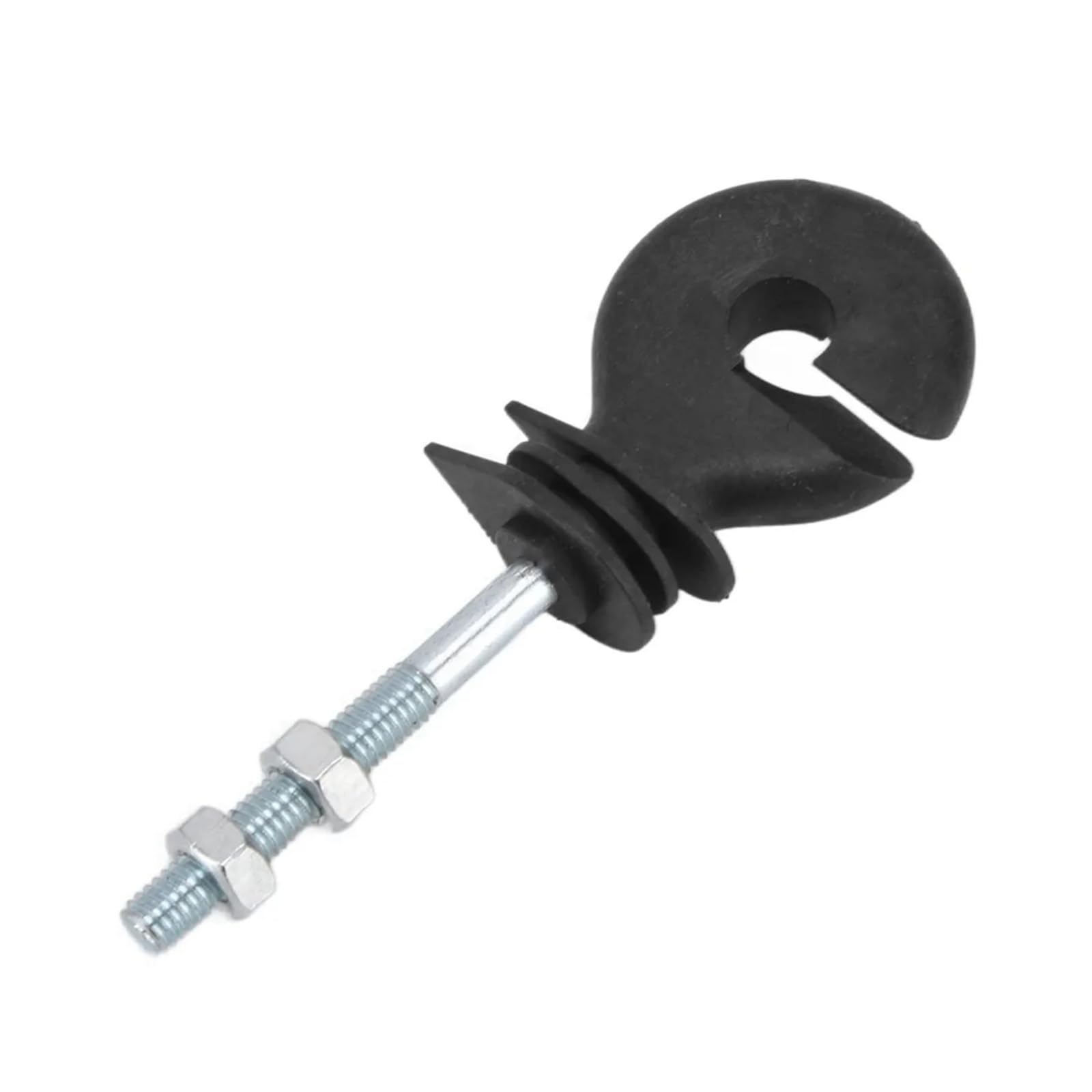 Isolatori per Recinto Elettrico 50 Pezzi di isolatori a Dado Piatto, isolatori for recinzioni elettriche, isolatori a Spirale for recinzioni elettriche filettati for Bestiame