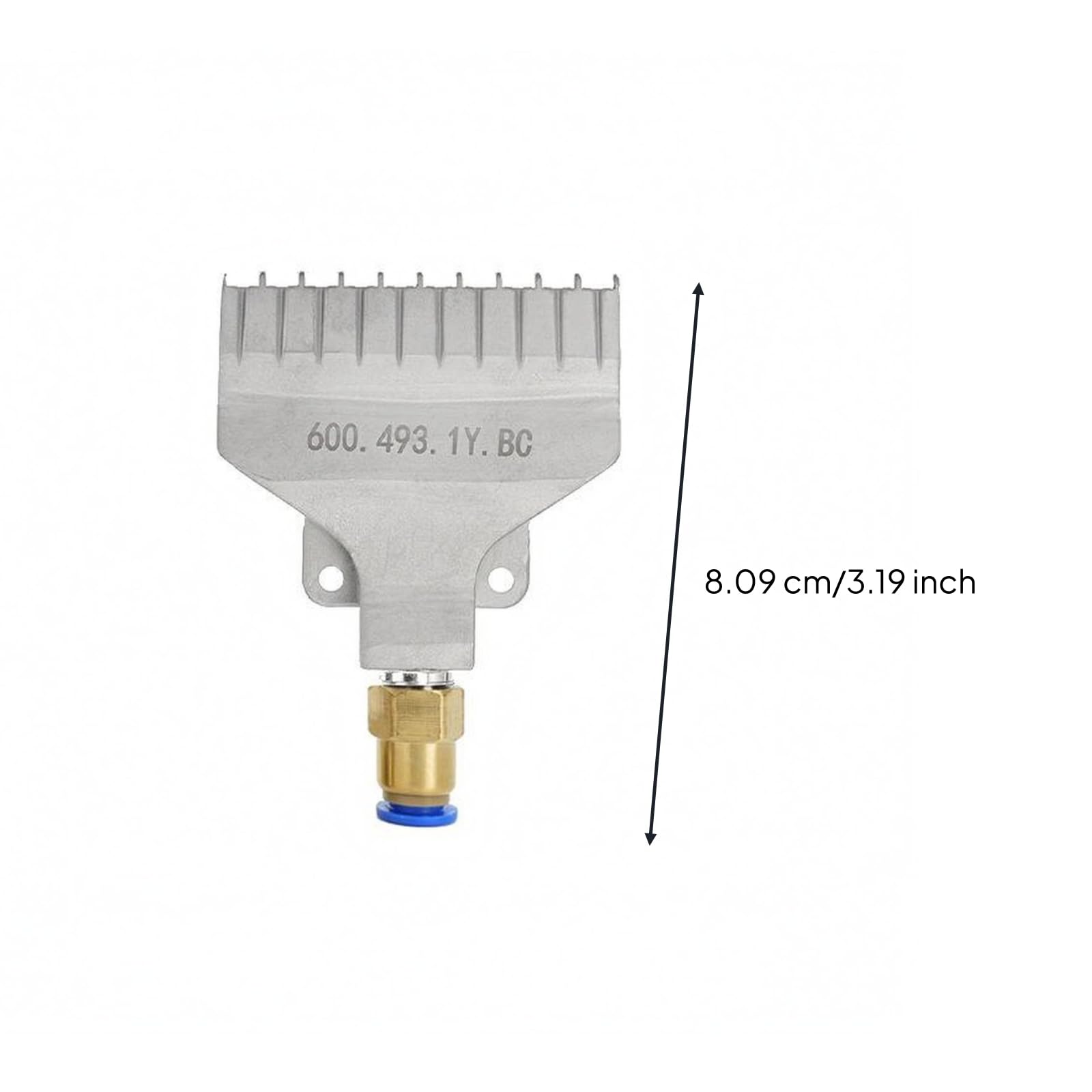 predolo Ugello a 20 Fori Multiforo Raccordo Compressore Pneumatici Materiali Resistenti Adattatore Valvola Pneumatici, Ugello Con Connettore Per Tubo Dell Aria