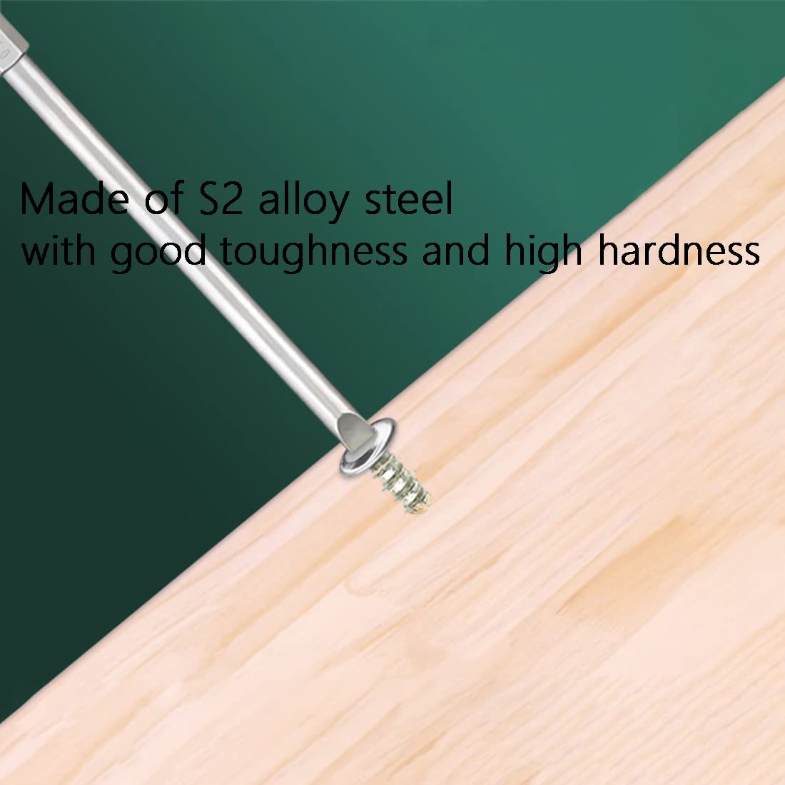 Amazon.com: NACX SL2.5 Slotted Screwdriver Bits, 1/4 Inch