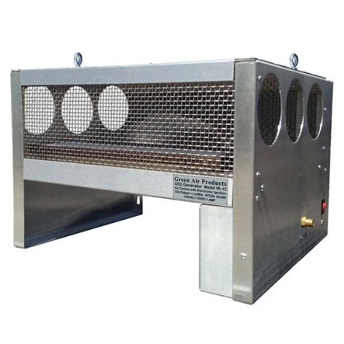 42 cu/ft/hr - Multi-Fuel Infrared CO2 Generator - 3 Burners - 30000 BTU - Green Air Products IR-42-MF