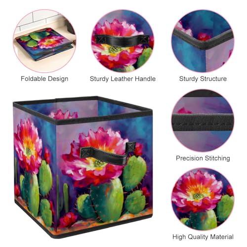Boite de rangement cube pliable pour eliminer le desordre du placard
